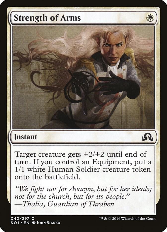 Strength of Arms 40/297 (Shadows over Innistrad)  | Chromatic Games