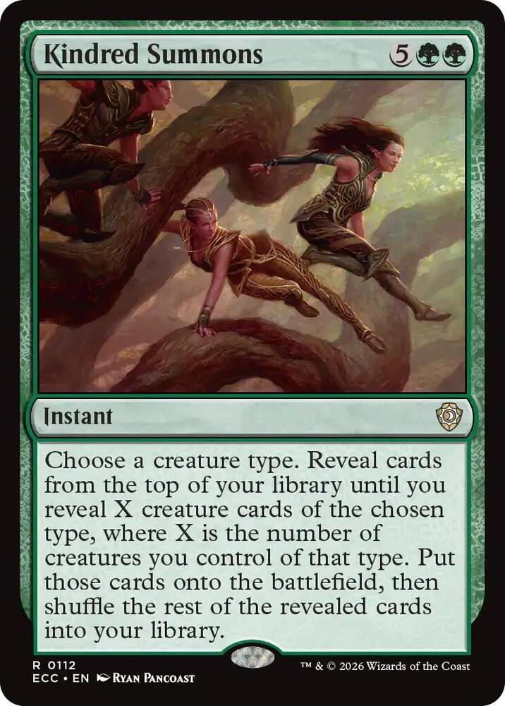 Kindred Summons 112/176 (Commander: Lorwyn Eclipsed)  | Chromatic Games