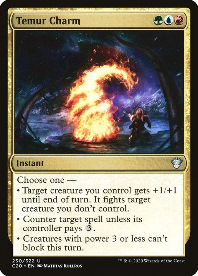 Temur Charm 230/322 (Commander 2020)  | Chromatic Games