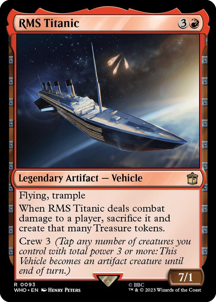 RMS Titanic 93/331 (Universes Beyond: Doctor Who)  | Chromatic Games