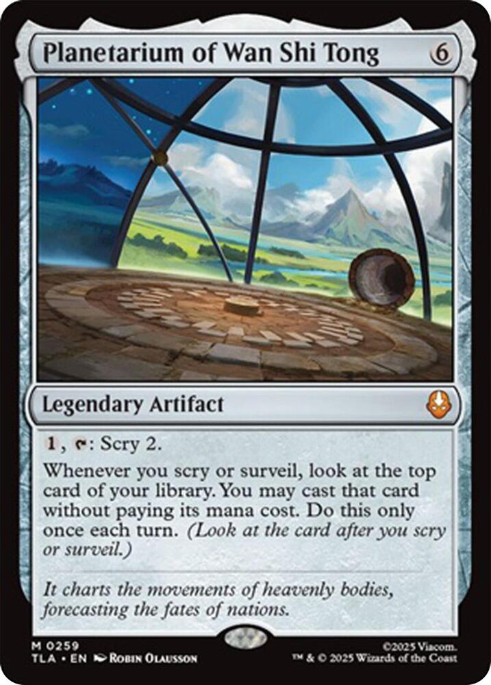 Planetarium of Wan Shi Tong 259/286 (Avatar: The Last Airbender)  | Chromatic Games