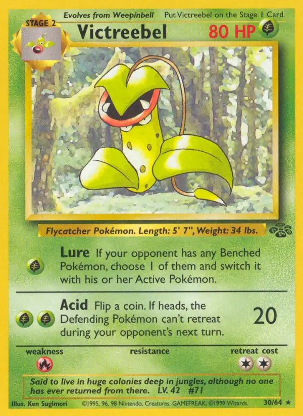 Victreebel 30/64 (Jungle)  - Unlimited | Chromatic Games