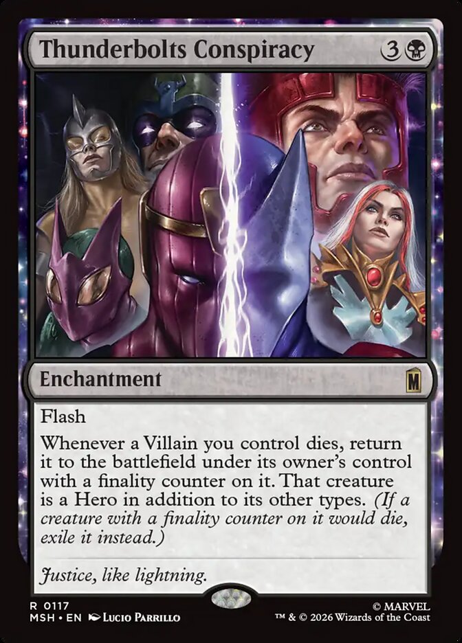 Thunderbolts Conspiracy 117 (Marvel Super Heroes)  - Foil | Chromatic Games