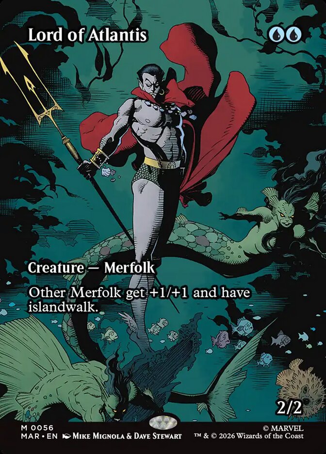 Lord of Atlantis 56 (Marvel Universe Eternal-Legal)  - Borderless | Chromatic Games