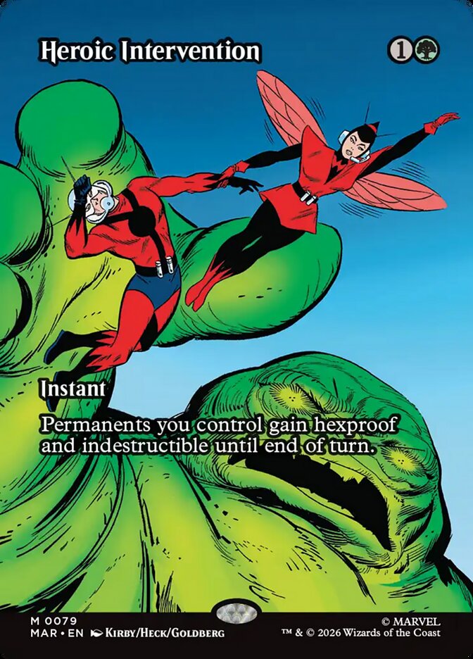 Heroic Intervention 79 (Marvel Universe Eternal-Legal)  - Borderless | Chromatic Games