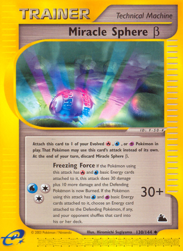 Miracle Sphere Beta (130/144) [Skyridge] | Chromatic Games