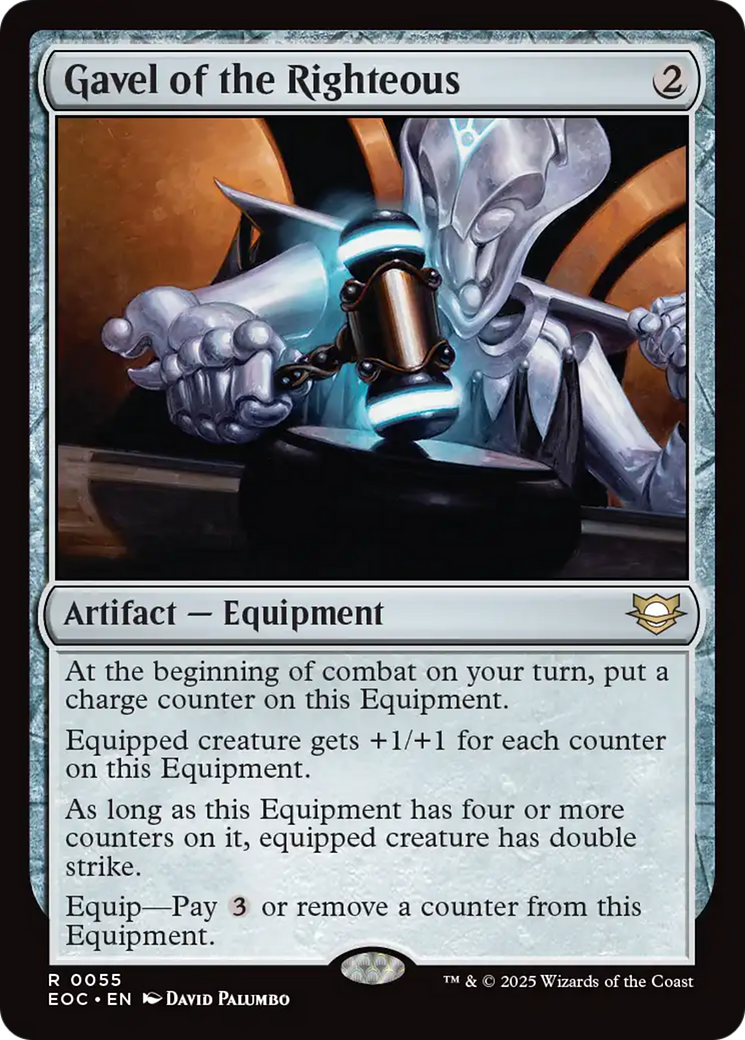 Gavel of the Righteous [Edge of Eternities Commander] | Chromatic Games