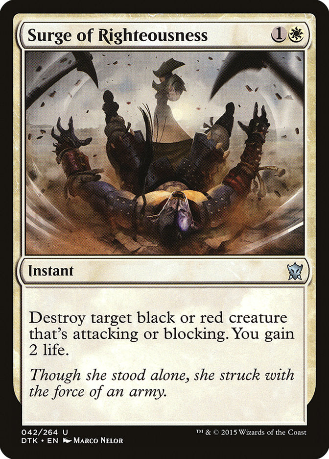 Surge of Righteousness 42/264 (Dragons of Tarkir)  | Chromatic Games