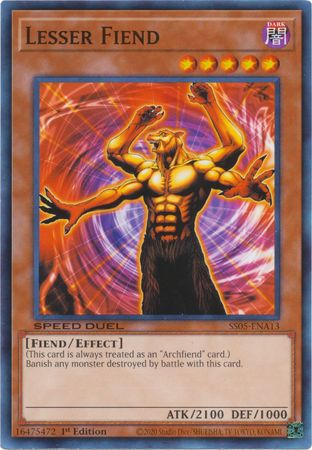 Lesser Fiend [SS05-ENA13] Common | Chromatic Games