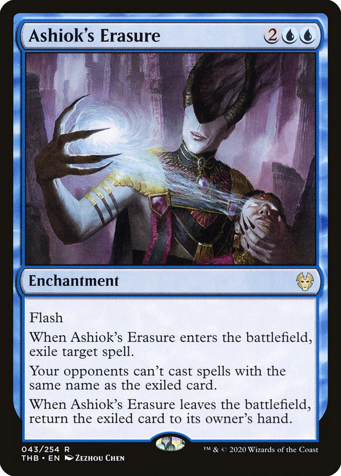 Ashiok's Erasure 43 (Theros Beyond Death)  | Chromatic Games