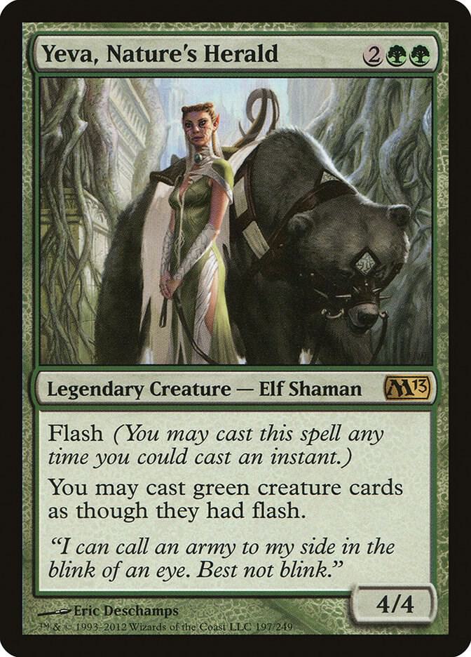 Yeva, Nature's Herald 197/249 (Magic 2013 (M13))  | Chromatic Games
