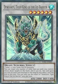 Dewloren, Tiger King of the Ice Barrier [SDFC-EN042] Ultra Rare | Chromatic Games