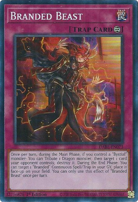 Branded Beast [DABL-EN073] Super Rare | Chromatic Games
