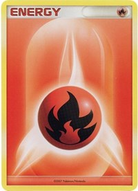 Fire Energy (2007 Unnumbered D P Style) [League & Championship Cards] | Chromatic Games