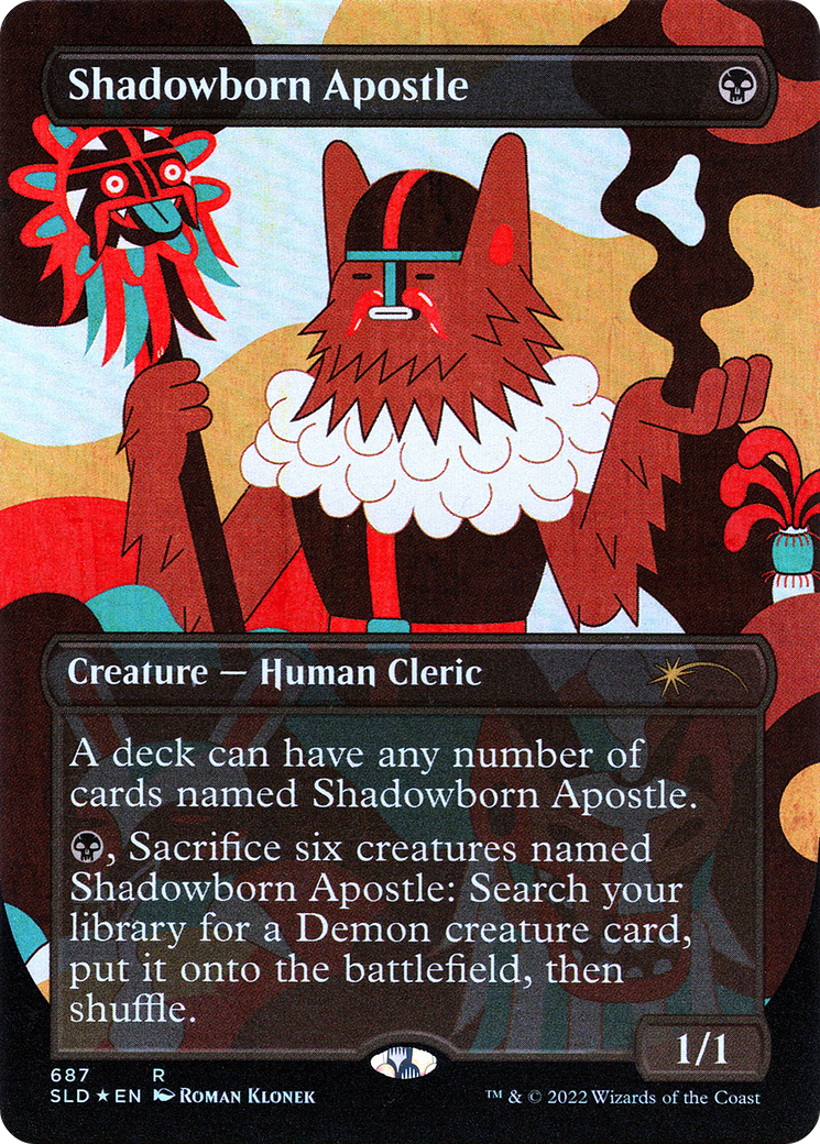 Shadowborn Apostle (687) (Borderless) [Secret Lair Drop Promos] | Chromatic Games