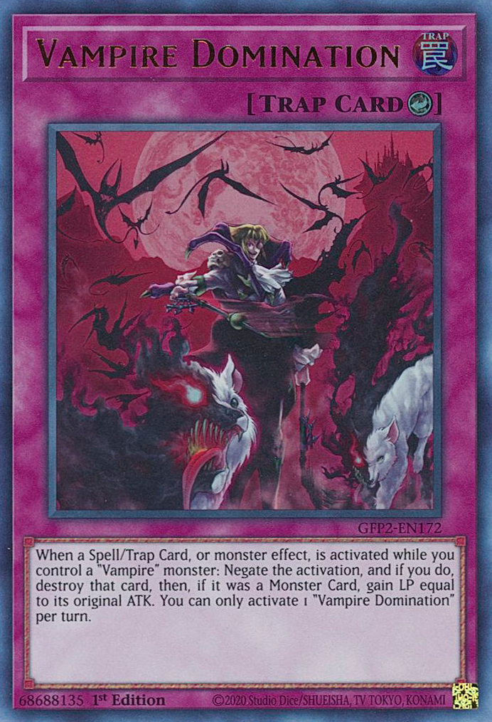 Vampire Domination [GFP2-EN172] Ultra Rare | Chromatic Games