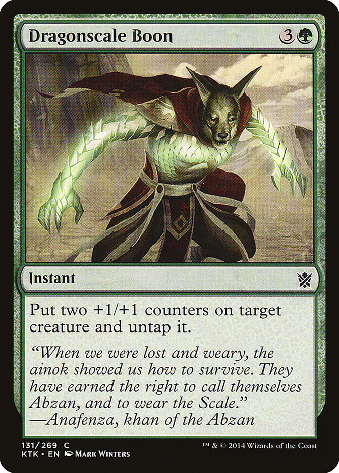 Dragonscale Boon 131/269 (Khans of Tarkir)  | Chromatic Games