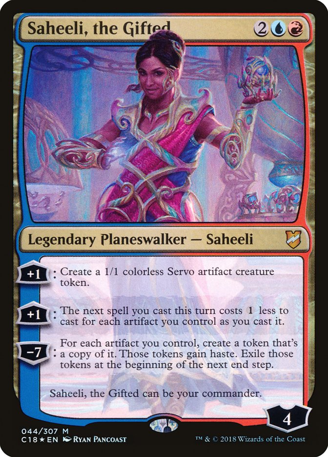 Saheeli, the Gifted 44/307 (Commander 2018)  - Foil | Chromatic Games