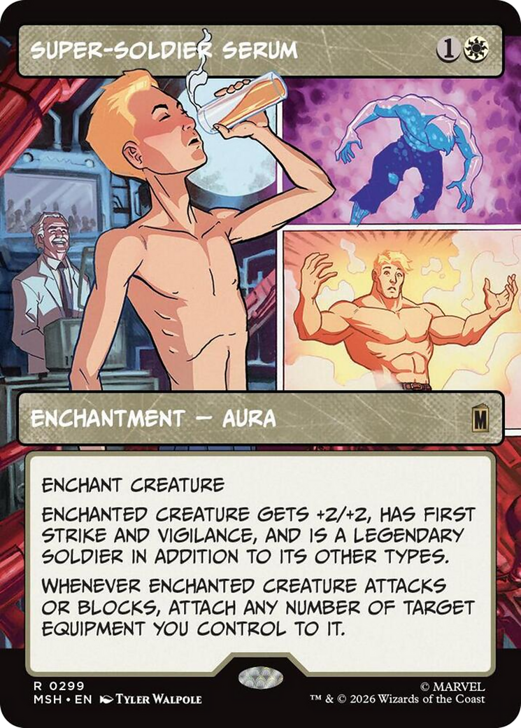 Super-Soldier Serum (Borderless) [Marvel Super Heroes] | Chromatic Games