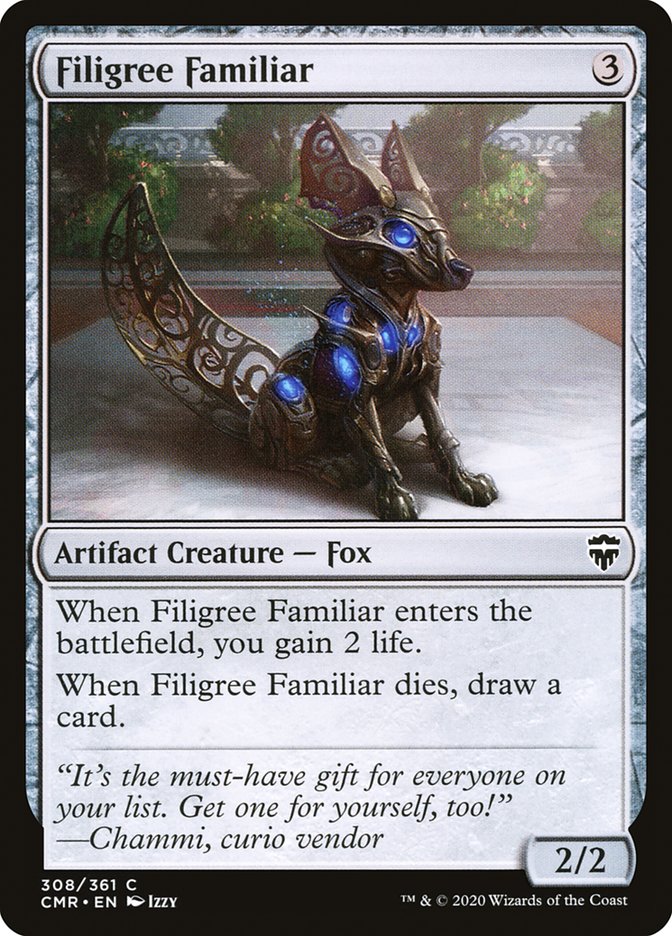Filigree Familiar 308 (Commander Legends)  | Chromatic Games