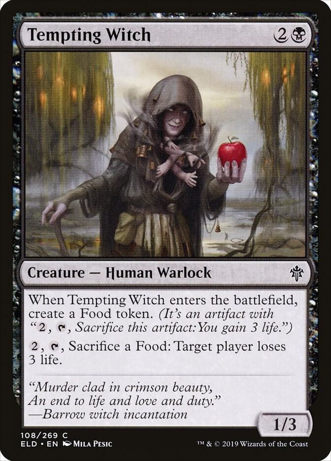 Tempting Witch 108/269 (Throne of Eldraine)  | Chromatic Games