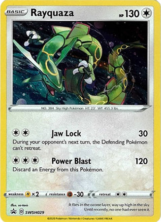 Rayquaza (SWSH029) [Sword & Shield: Black Star Promos] | Chromatic Games