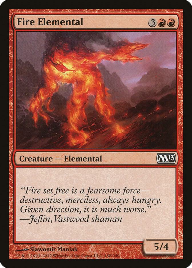 Fire Elemental 130/249 (Magic 2013 (M13))  | Chromatic Games