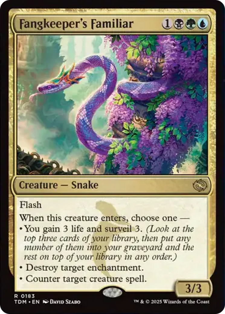 Fangkeeper's Familiar [Tarkir: Dragonstorm] | Chromatic Games