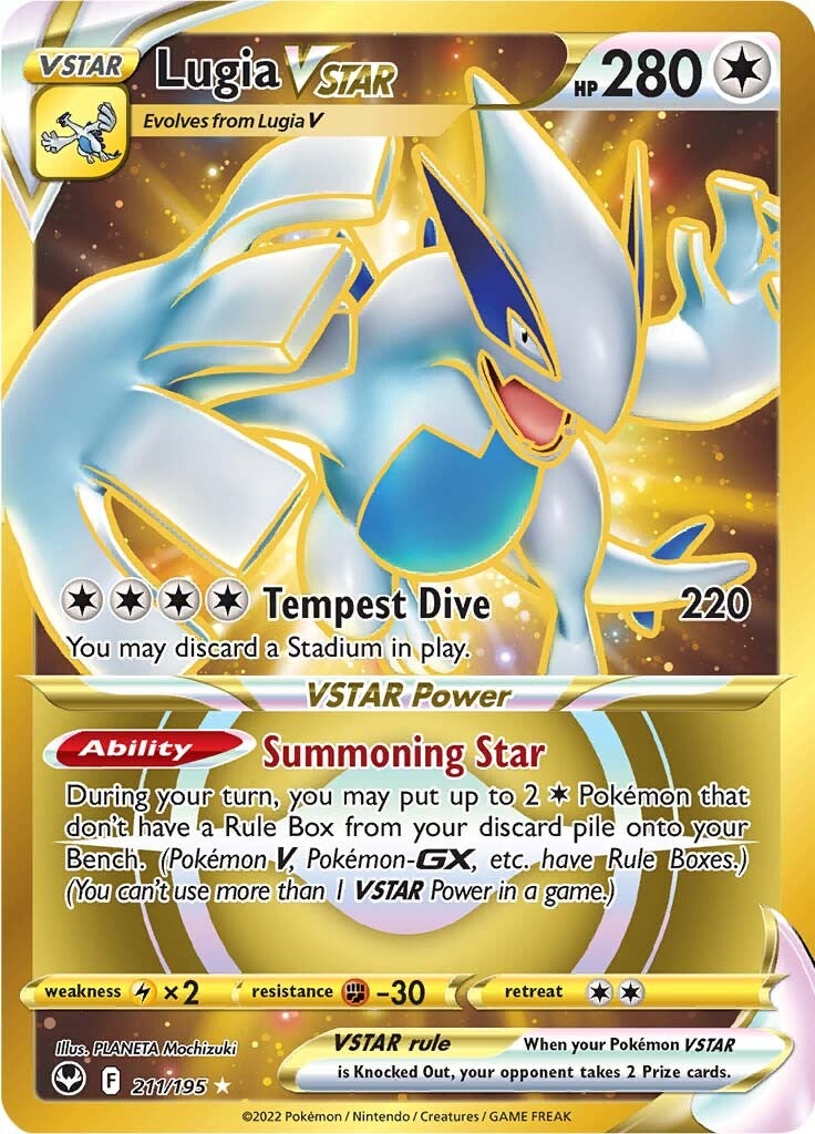 Lugia VSTAR (211/195) [Sword & Shield: Silver Tempest] | Chromatic Games