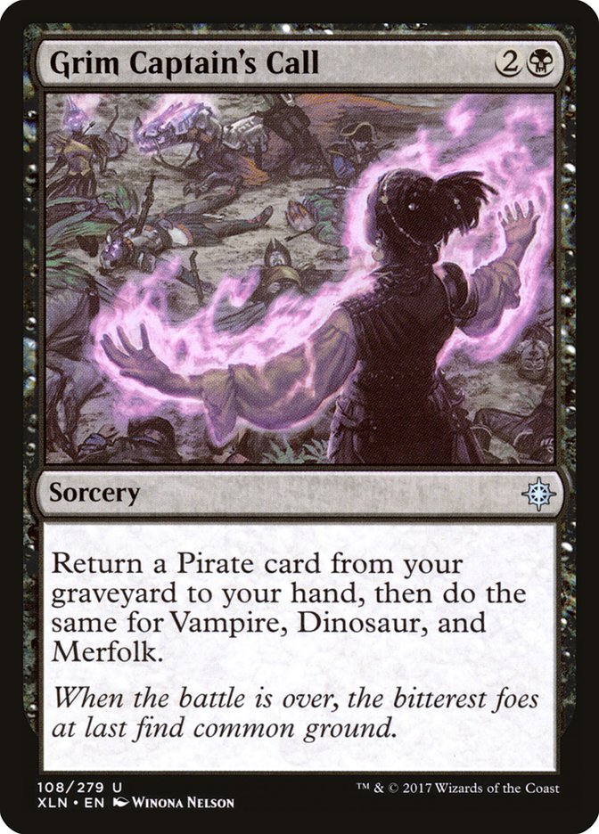 Grim Captain's Call 108/279 (Ixalan)  - Foil | Chromatic Games