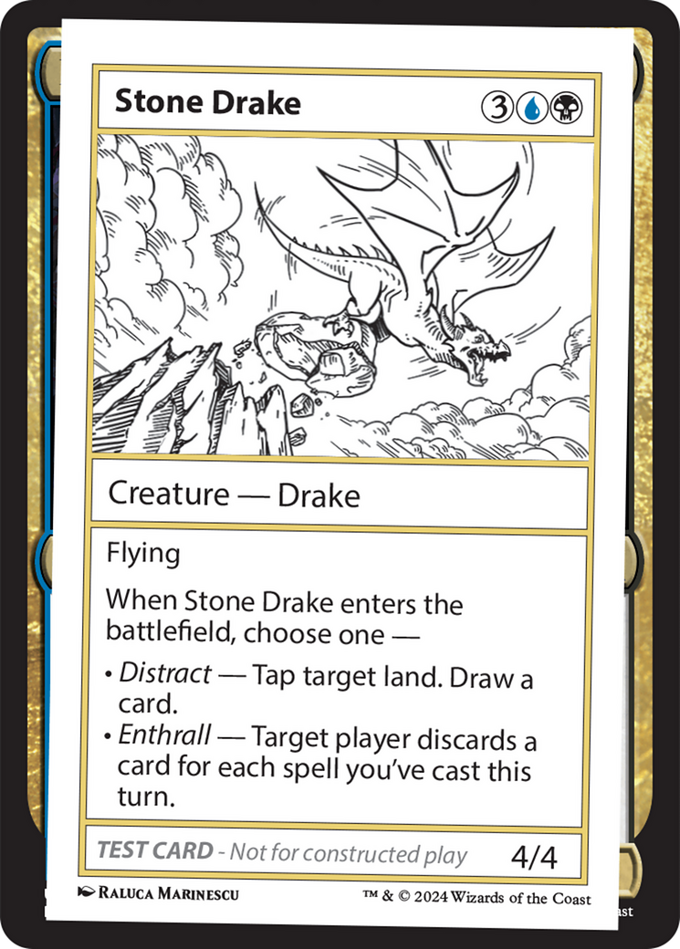 Stone Drake [Mystery Booster 2 Playtest Cards] | Chromatic Games