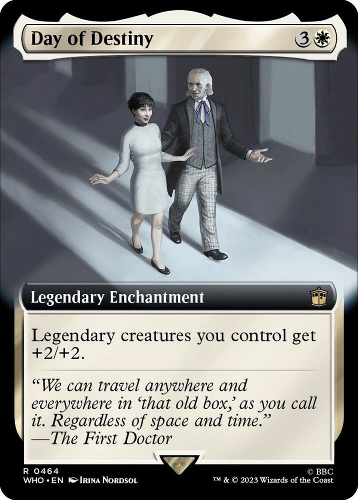 Day of Destiny 464/331 (Universes Beyond: Doctor Who)  - Extended Art Foil | Chromatic Games