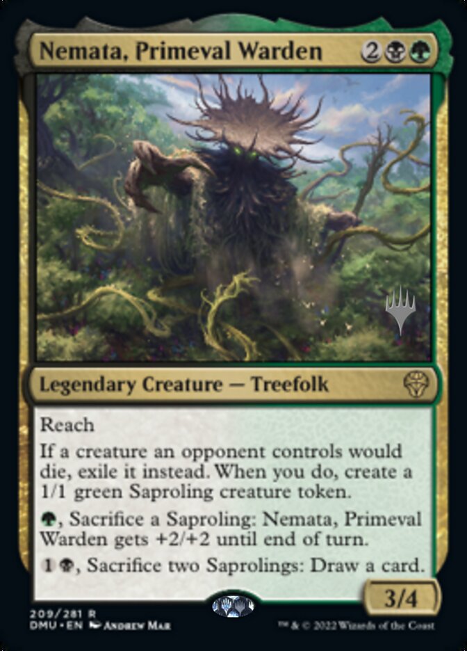 Nemata, Primeval Warden (Promo Pack) [Dominaria United Promos] | Chromatic Games