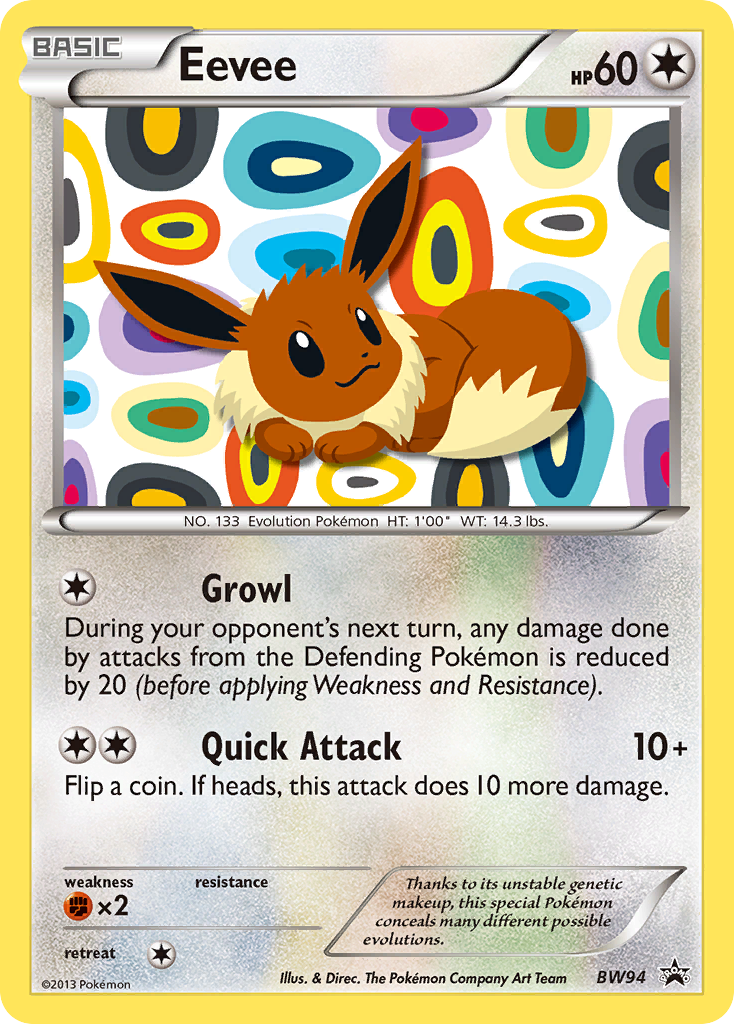 Eevee (BW94) [Black & White: Black Star Promos] | Chromatic Games