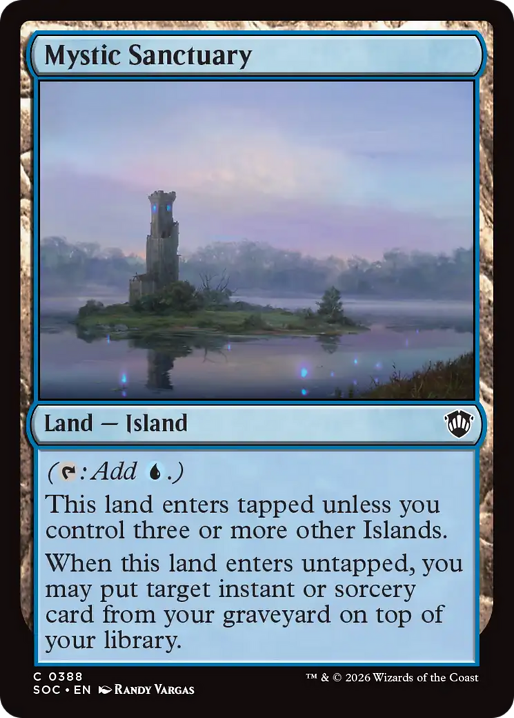 Mystic Sanctuary [Secrets of Strixhaven Commander] | Chromatic Games