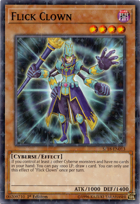 Flick Clown [SP18-EN013] Starfoil Rare | Chromatic Games
