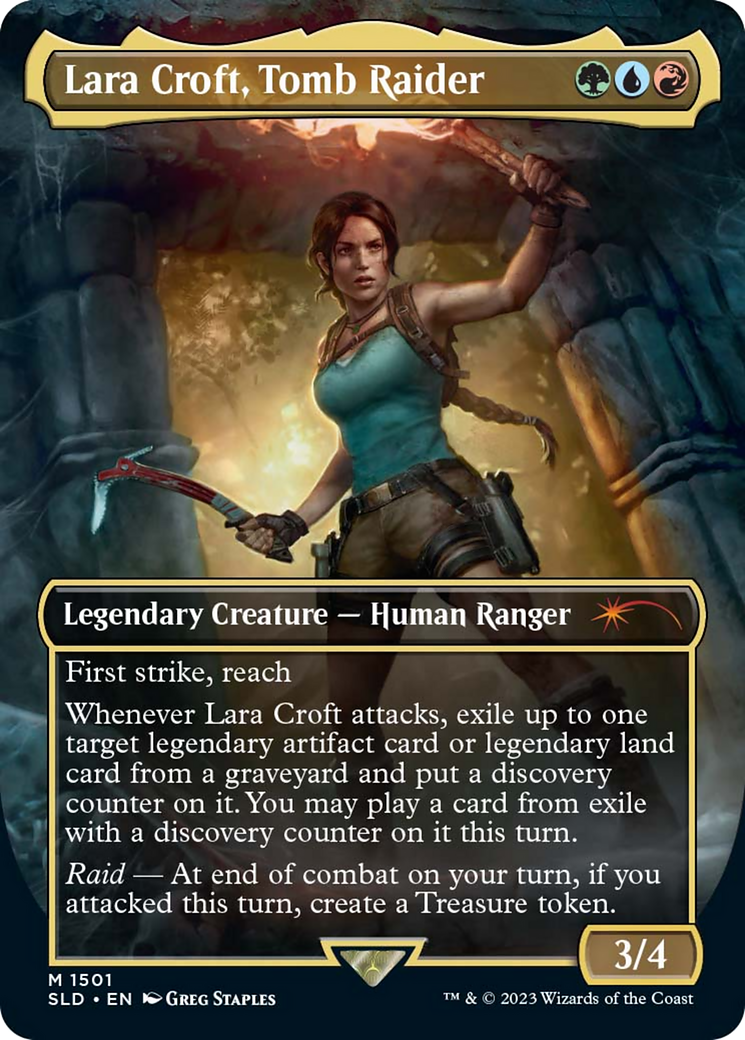 Lara Croft, Tomb Raider [Secret Lair Drop Series] | Chromatic Games