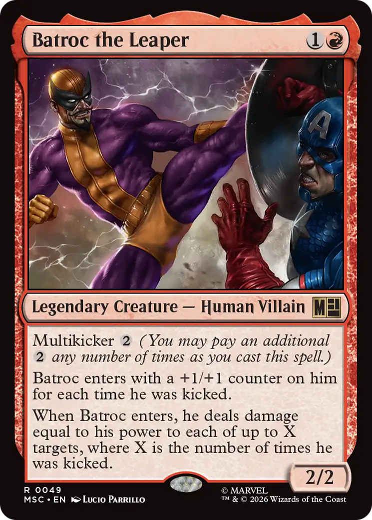 Batroc the Leaper [Marvel Super Heroes Commander] | Chromatic Games