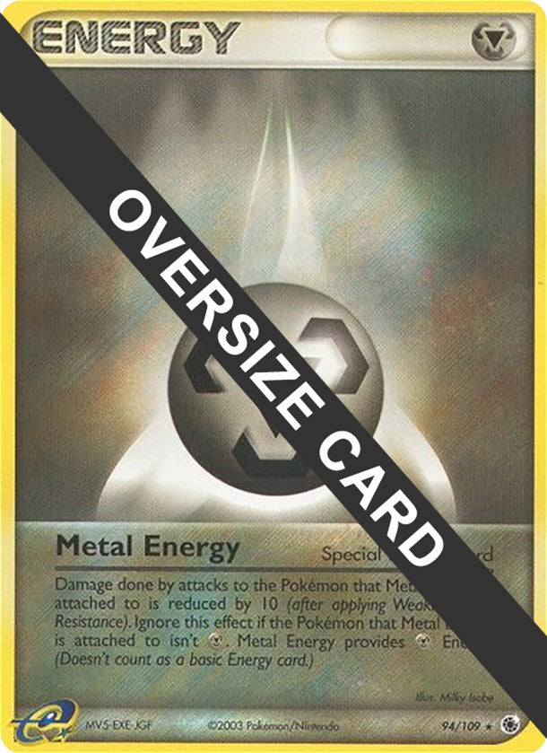 Metal Energy (94/109) (Jumbo Card) [EX: Ruby & Sapphire] | Chromatic Games