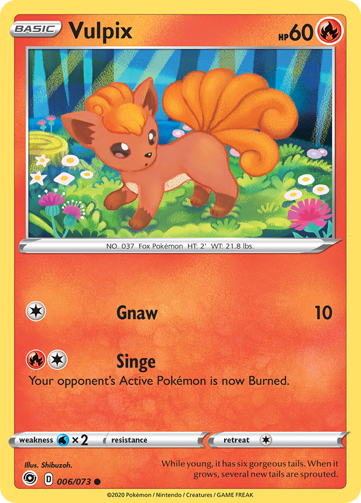 Vulpix (006/073) [Sword & Shield: Champion's Path] | Chromatic Games