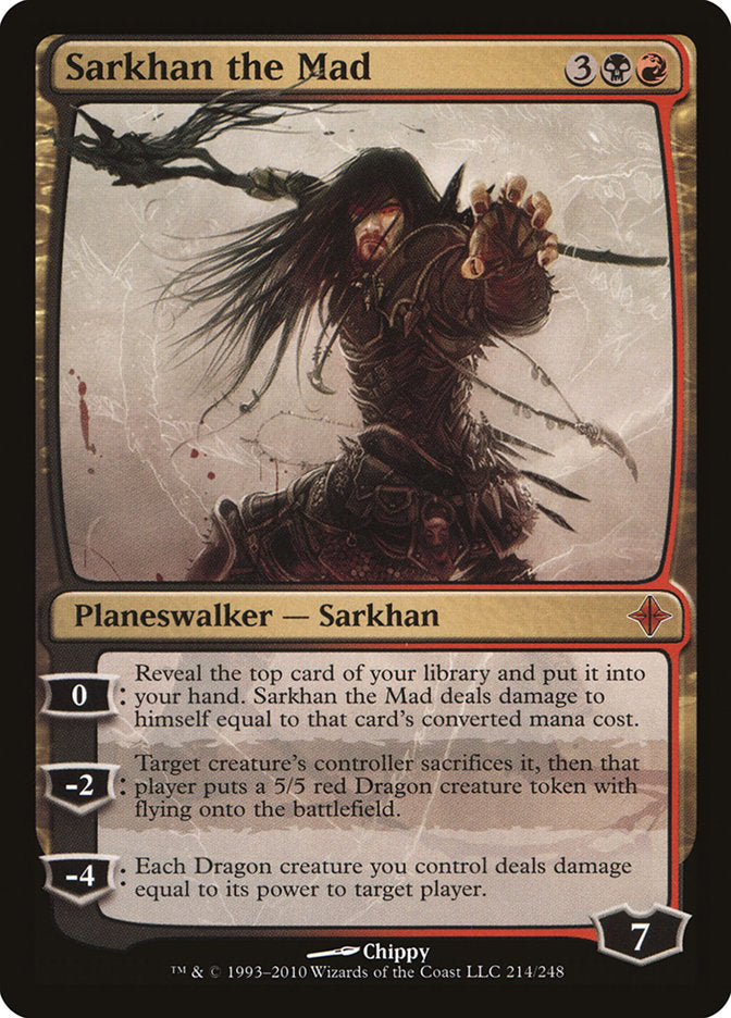Sarkhan the Mad 214/248 (Rise of the Eldrazi)  | Chromatic Games