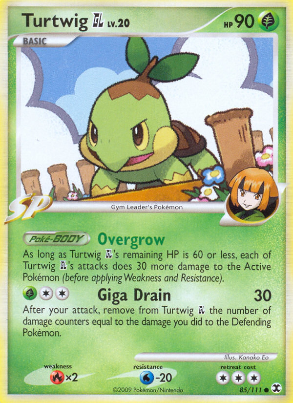 Turtwig GL (85/111) [Platinum: Rising Rivals] | Chromatic Games