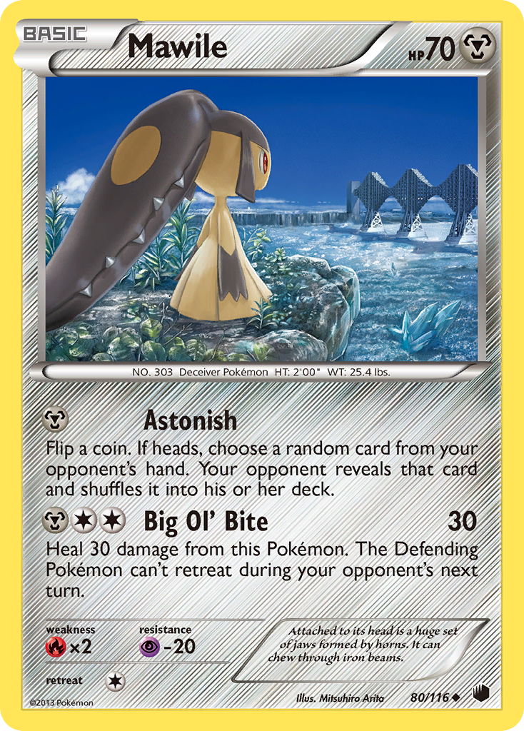 Mawile (80/116) [Black & White: Plasma Freeze] | Chromatic Games