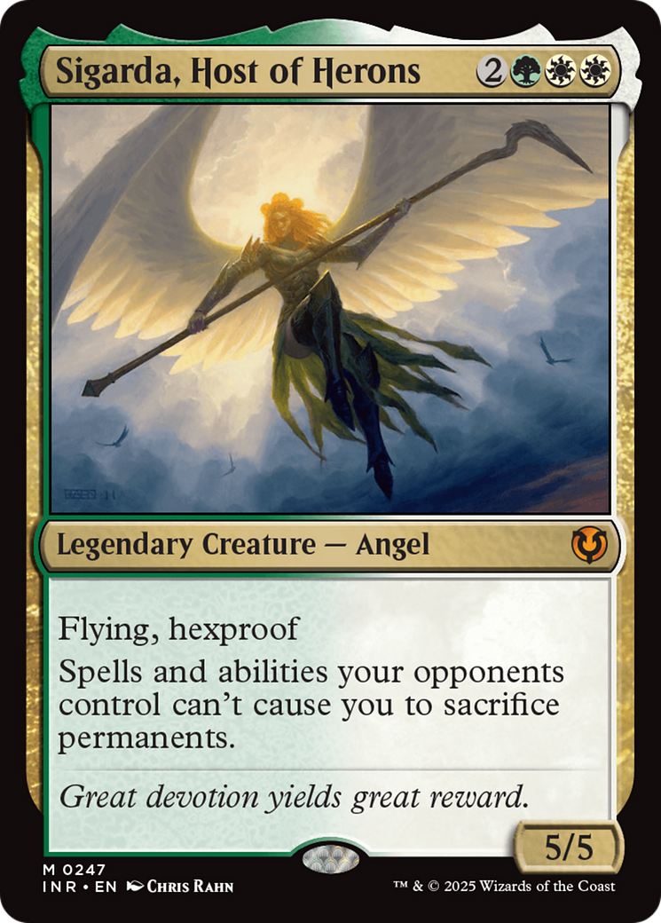 Sigarda, Host of Herons (Retro Frame) [Innistrad Remastered] | Chromatic Games