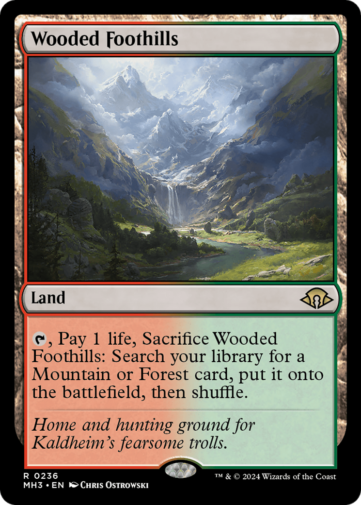 Wooded Foothills [Modern Horizons 3] | Chromatic Games