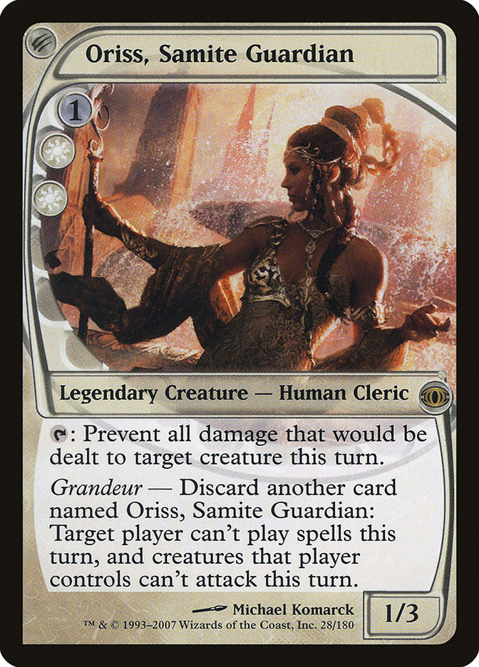 Oriss, Samite Guardian 28/180 (Future Sight)  | Chromatic Games