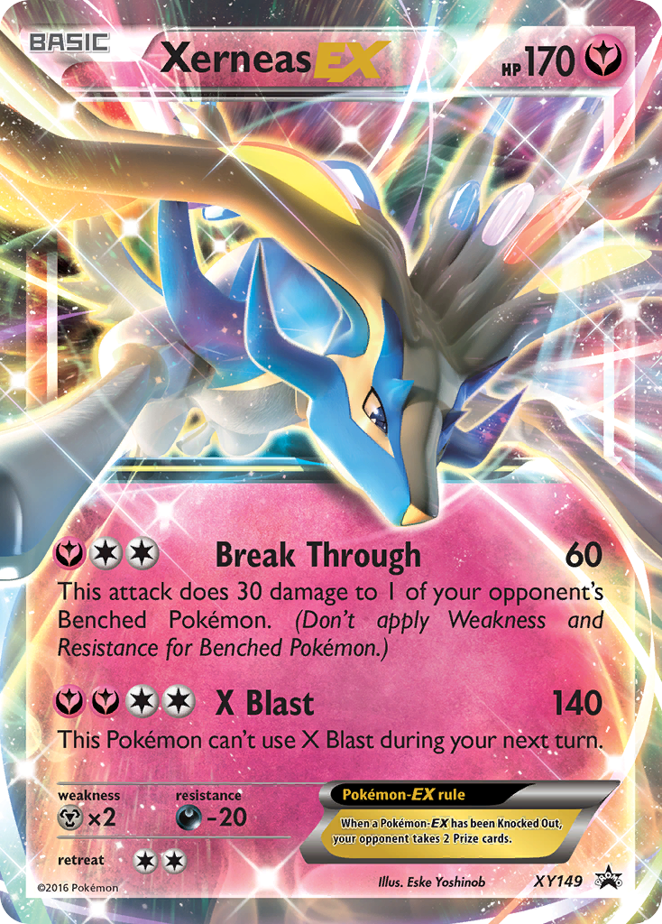 Xerneas EX (XY149) [XY: Black Star Promos] | Chromatic Games