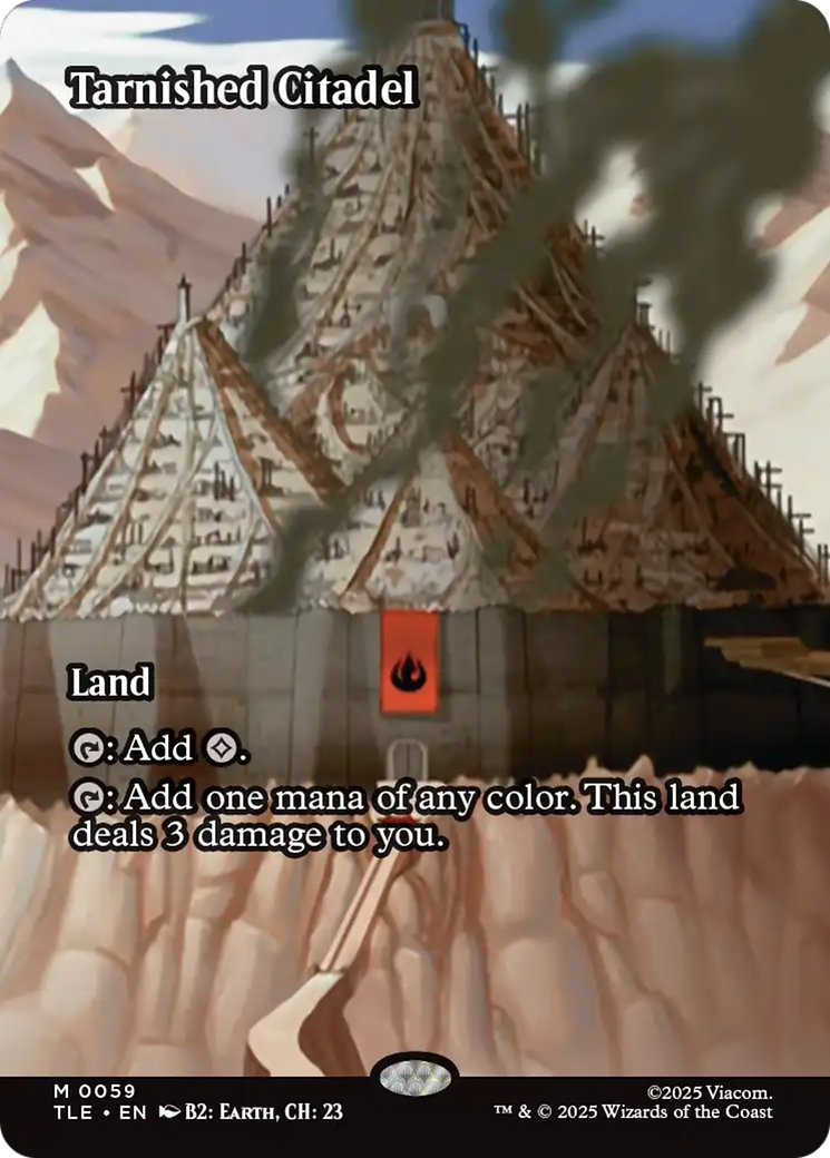 Tarnished Citadel (Borderless) [Avatar: The Last Airbender: Eternal-Legal] | Chromatic Games