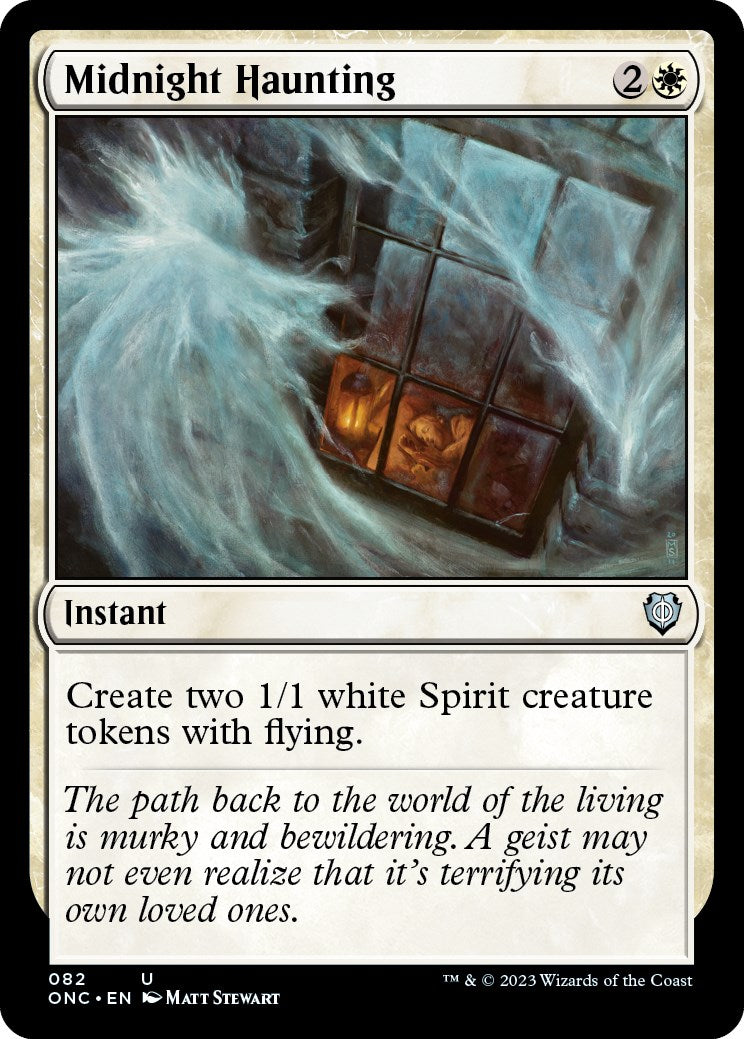 Midnight Haunting [Phyrexia: All Will Be One Commander] | Chromatic Games