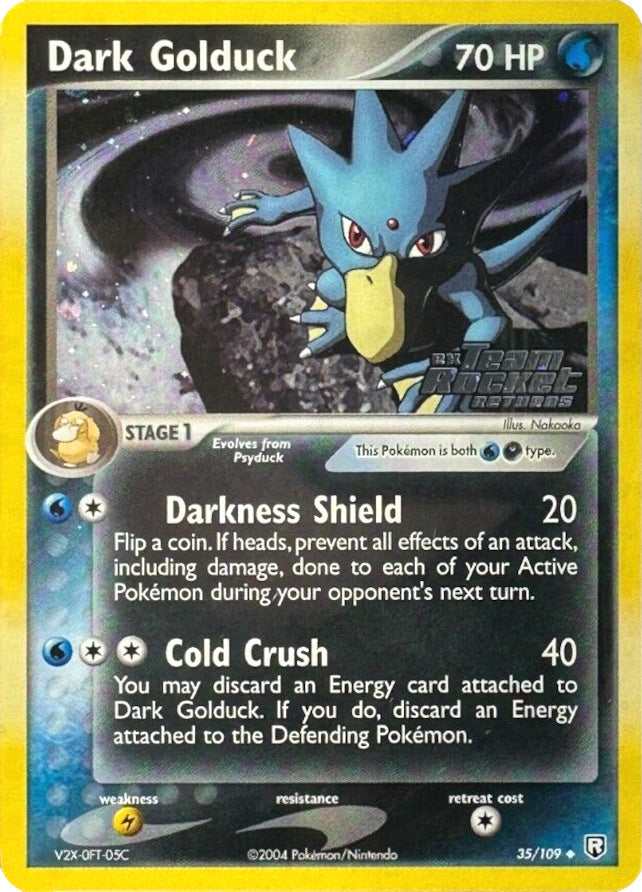 Dark Golduck (35/109) (Stamped) [EX: Team Rocket Returns] | Chromatic Games